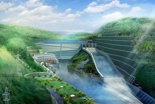 西山老挝南塔河1号水电站项目
